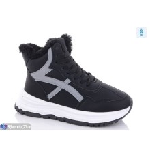 Черевики жіночі на зиму (8 пар р.36-41) чорний  "Normashoes"