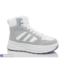 Кросівки жіночі на зиму (8 пар р.36-41) сірий  "Normashoes"