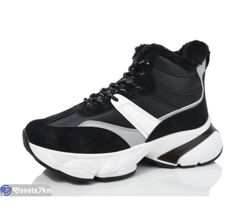 Кросівки жіночі на зиму (8 пар р.36-41) чорний  "Normashoes" Кросівки жіночі на зиму (8 пар р.36-41) чорний  "Normashoes"