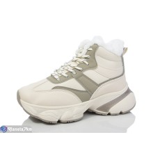 Кросівки жіночі на зиму (8 пар р.36-41) бежевий  "Normashoes"