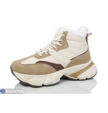 Кросівки жіночі на зиму (8 пар р.36-41) бежевий  "Normashoes"