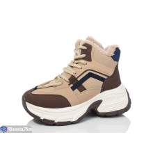 Кросівки жіночі на зиму (8 пар р.36-41) бежевий  "Normashoes"