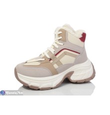 Кросівки жіночі на зиму (8 пар р.36-41) бежевий  "Normashoes"