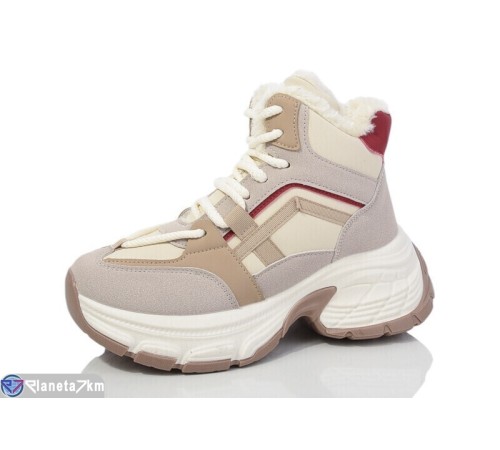 Кросівки жіночі на зиму (8 пар р.36-41) бежевий  "Normashoes" Кросівки жіночі на зиму (8 пар р.36-41) бежевий  "Normashoes"