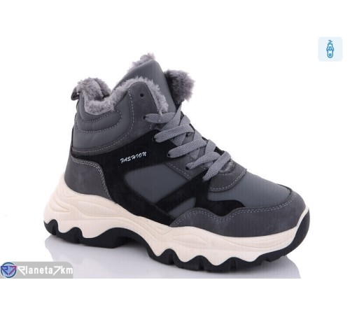 Черевики жіночі на зиму (8 пар р.36-41) сірий  "Normashoes" Черевики жіночі на зиму (8 пар р.36-41) сірий  "Normashoes"