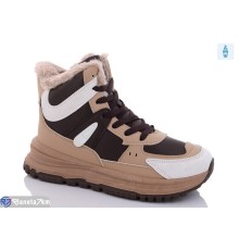 Черевики жіночі на зиму (8 пар р.36-41) коричневий  "Normashoes"