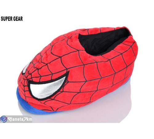 Тапки дитячі на зиму (4 пар р.37-39) червоний  "Super Gear" Тапки дитячі на зиму (4 пар р.37-39) червоний  "Super Gear"