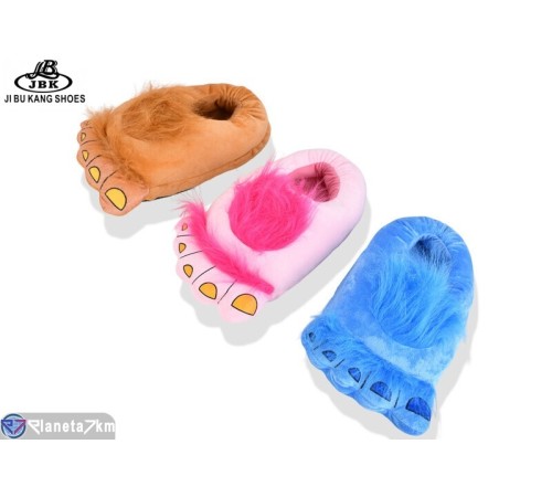 Тапки на зиму (3 пар р.One size) мікс  "Jibukang" Тапки на зиму (3 пар р.One size) мікс  "Jibukang"