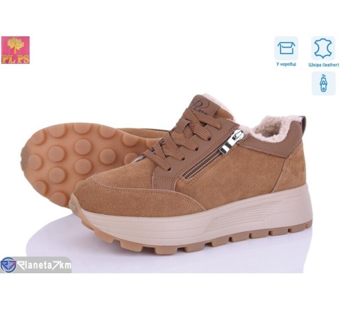 Кросівки жіночі на зиму (6 пар р.36-40) camel  "PLPS" Кросівки жіночі на зиму (6 пар р.36-40) camel  "PLPS"