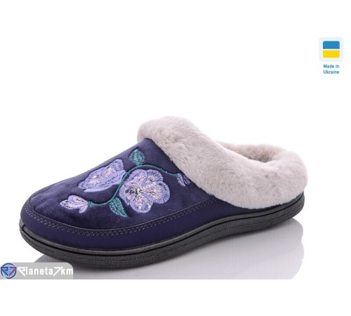 Тапки жіночі на весну/осінь (8 пар р.37-41) фіолетовий  "LUCKY" Тапки жіночі на весну/осінь (8 пар р.37-41) фіолетовий  "LUCKY"