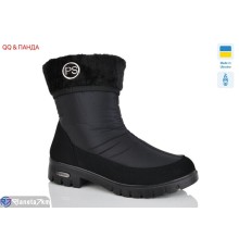 Черевики жіночі на зиму (6 пар р.37-41) чорний  "QQ&Панда"