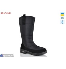 Чоботи жіночі на зиму (6 пар р.36-41) чорний  "QQ&Панда"