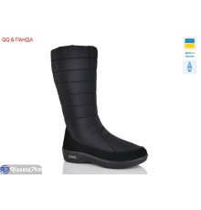 Чоботи жіночі на зиму (6 пар р.37-41) чорний  "QQ&Панда"