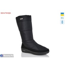 Чоботи жіночі на зиму (6 пар р.37-41) чорний  "QQ&Панда"