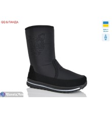 Чоботи жіночі на зиму (6 пар р.38-42) чорний  "QQ&Панда"