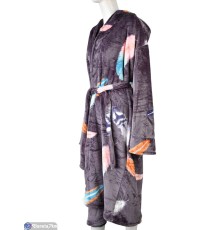 Халат жіночий на зиму (3 шт. р.сетка XL-3XL) фіолетовий  "Danko"