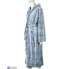 Халат жіночий на зиму (3 шт. р.сетка XL-3XL) синій  "Danko"