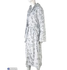 Халат жіночий на зиму (3 шт. р.сетка XL-3XL) сірий  "Danko"