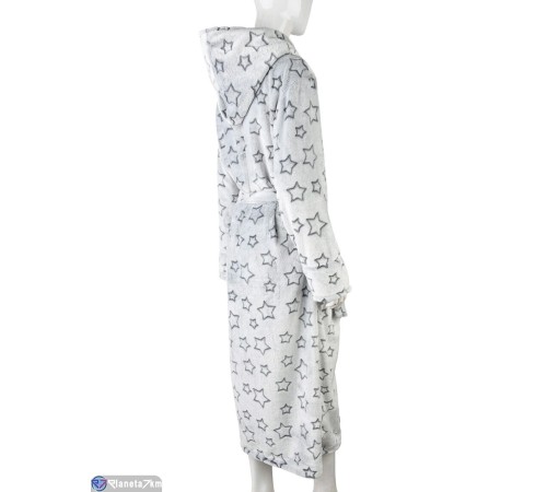 Халат жіночий на зиму (3 шт. р.сетка XL-3XL) сірий  "Danko" Халат жіночий на зиму (3 шт. р.сетка XL-3XL) сірий  "Danko"
