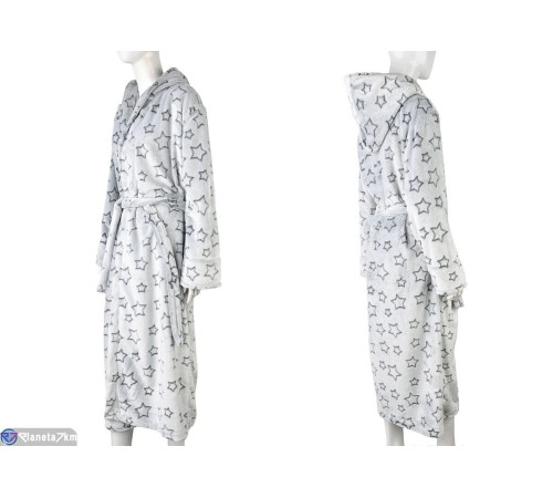 Халат жіночий на зиму (3 шт. р.сетка XL-3XL) сірий  "Danko" Халат жіночий на зиму (3 шт. р.сетка XL-3XL) сірий  "Danko"