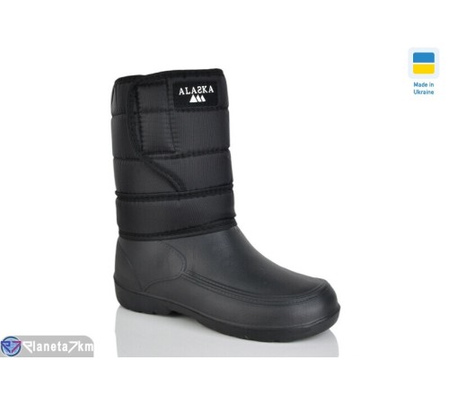 Чоботи з піни на зиму (8 пар р.38-45) чорний  "INPIRE" Чоботи з піни на зиму (8 пар р.38-45) чорний  "INPIRE"