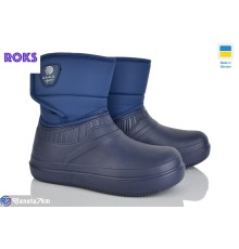 Калоші на зиму (8 пар р.37-41) синій  "Roks"