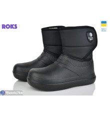 Калоші на зиму (8 пар р.37-41) чорний  "Roks"