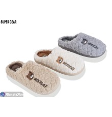 Тапки жіночі на зиму (12 пар р.36-41) мікс  "Super Gear"