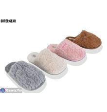 Тапки жіночі на весну/осінь (12 пар р.36-41) мікс  "Super Gear"