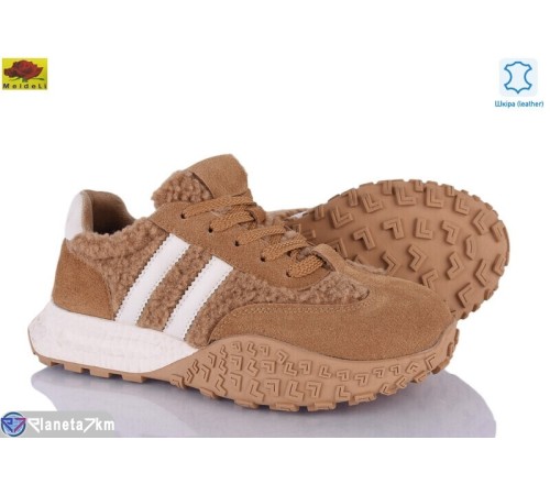 Кросівки жіночі на весну/осінь (6 пар р.36-40) camel  "Mei De Li" Кросівки жіночі на весну/осінь (6 пар р.36-40) camel  "Mei De Li"