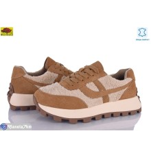 Кросівки жіночі на весну/осінь (6 пар р.36-40) camel  "Mei De Li"