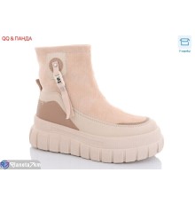Черевики жіночі на весну/осінь (8 пар р.36-41) бежевий  "QQ&Панда"
