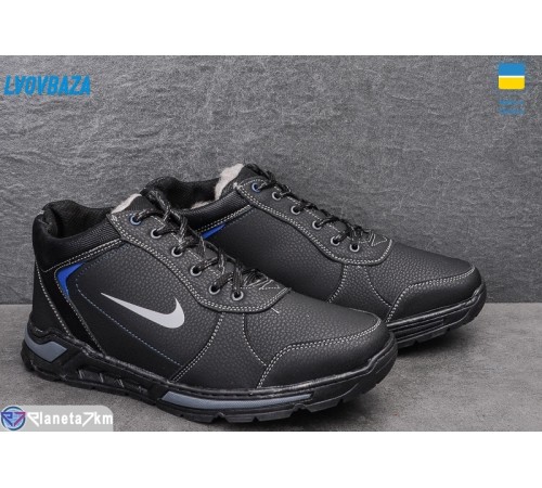 Черевики чоловічі на зиму (8 пар р.40-45) чорний  "LEOBAZA" Черевики чоловічі на зиму (8 пар р.40-45) чорний  "LEOBAZA"