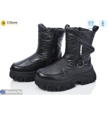 Дутики дитячі на зиму (8 пар р.32-37) чорний  "BELIES"