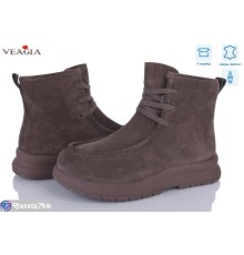 Черевики жіночі на зиму (6 пар р.36-41) коричневий  "Veagia-ADA"