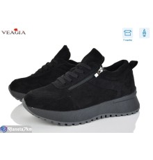 Кросівки жіночі на зиму (8 пар р.36-41) чорний  "Veagia-ADA"