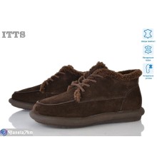 Черевики жіночі на зиму (6 пар р.36-41) коричневий  "LOTOS"