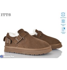 Туфлі жіночі на зиму (6 пар р.36-41) коричневий  "LOTOS"