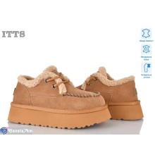 Туфлі жіночі на зиму (6 пар р.36-40) camel  "LOTOS"