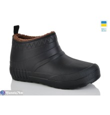 Калоші жіночі на зиму (6 пар р.37-41) чорний  "INPIRE"