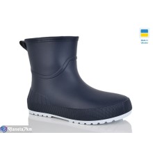 Жіноче гумове взуття на весну/осінь (5 пар р.37-41) синій  "INPIRE"