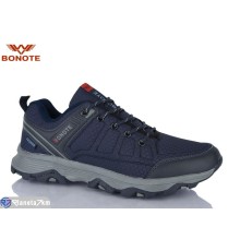 Кросівки чоловічі на весну/осінь (8 пар р.41-46) синій  "Bonote"