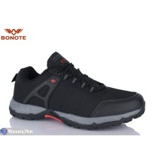 Кросівки чоловічі на весну/осінь (8 пар р.41-46) чорний  "Bonote"