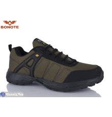 Кросівки чоловічі на весну/осінь (8 пар р.41-46) хакі  "Bonote"