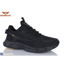Кросівки чоловічі на весну/осінь (8 пар р.41-46) чорний  "Bonote"