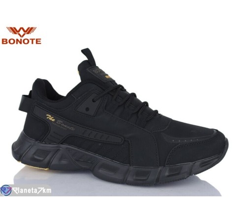 Кросівки чоловічі на весну/осінь (8 пар р.41-46) чорний  "Bonote" Кросівки чоловічі на весну/осінь (8 пар р.41-46) чорний  "Bonote"