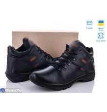 Черевики чоловічі на зиму (8 пар р.40-45) чорний  "DAMAR"