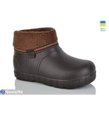 Калоші жіночі на зиму (6 пар р.37-41) коричневий  "LUCKY"