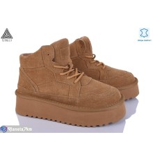 Уггі жіночі на зиму (6 пар р.36-41) camel  "STILLI Group"
