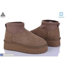 Уггі жіночі на зиму (6 пар р.36-41) коричневий  "STILLI Group"